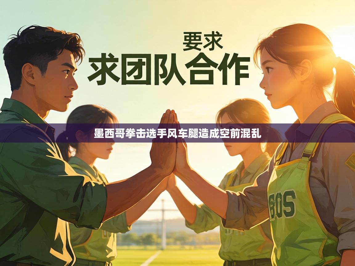 墨西哥拳击选手风车腿造成空前混乱